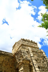Obraz premium Ruinas mayas en la penínsual de yucatán