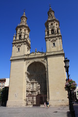 Fototapeta na wymiar Kathedrale von Logrono/Spanien