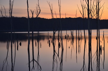 Sunrise at the Reservoir