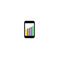 Smartphone logo vector icon