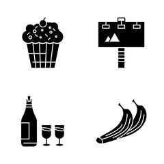 Set Of Universal 4 Icons