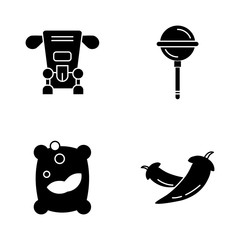 Set of 4 Universal Pixel Perfect Icons