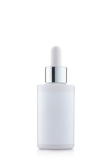 White  Cosmetic Bottle.