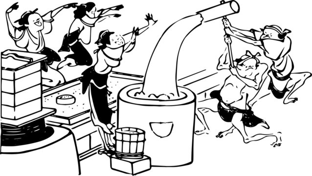 1 147 最適な もちつき 画像 ストック写真 ベクター Adobe Stock