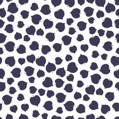 abstract geometric leaves pattern for natural background, simple minimalist graphic , retro decoration , summer fashion