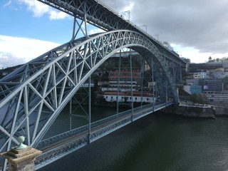 Dom Luis I bridge in Porto