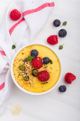 Yellow corn porridge