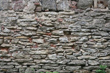 Old Limestone wall background