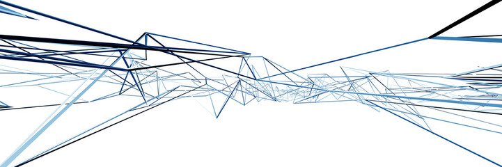 3d ILLUSTRATION, of abstract background, METAL MESH texture, wide panoramic for wallpaper