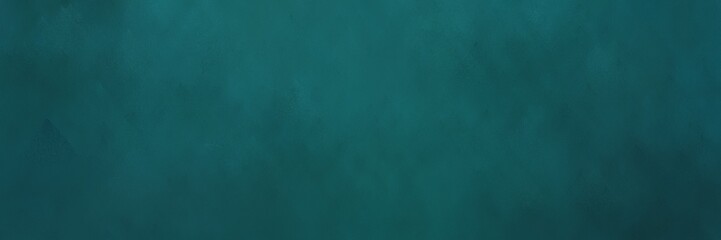 vintage abstract painted background with dark slate gray, teal green and very dark blue colors and space for text or image. can be used as header or banner