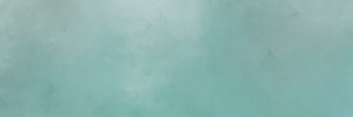 vintage abstract painted background with dark sea green, pastel blue and blue chill colors and space for text or image. can be used as header or banner