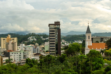 Downtown of Brusque Santa Catarina