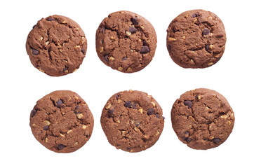 Chocolate chip cookies with nuts