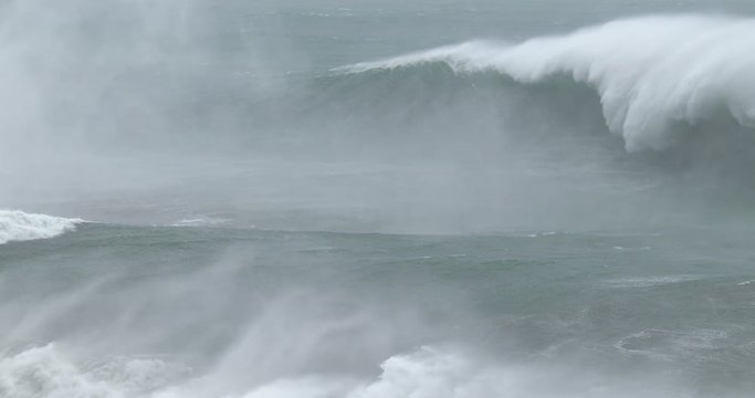 Massive Hurricane Waves Break Ashore As Storm Nears Coastline - Soudelor