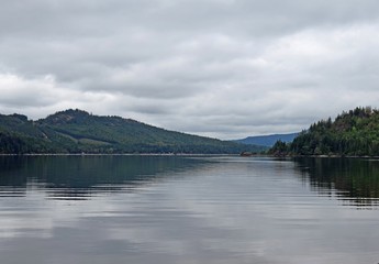 Horne Lake landscape, Vancouver Island British Columbia Canada