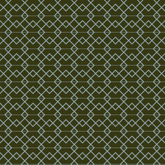 Seamless geometric pattern with rhombus and lines