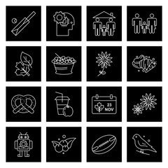Set of 16 Quality icon
