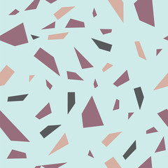 Seamless pattern with texture of marble chips