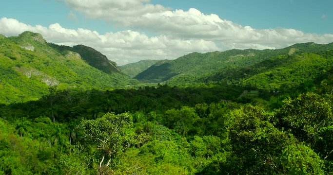 Escrambray Mountains Scenics, El Nicho Waterfall Viewpoint, Sancti Spiritus Province, Cuba