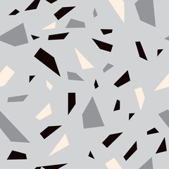 Seamless pattern with texture of marble chips