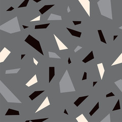 Seamless pattern with texture of marble chips