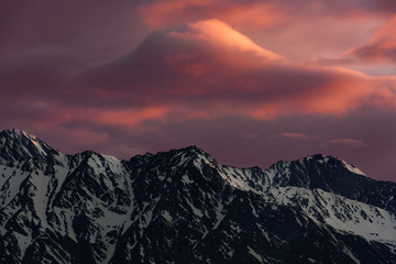Obraz premium Chugach Mountains