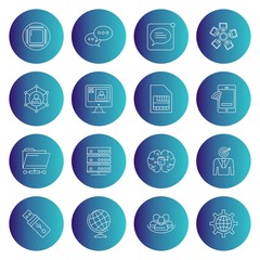 User interface Icon set for web and mobile applications