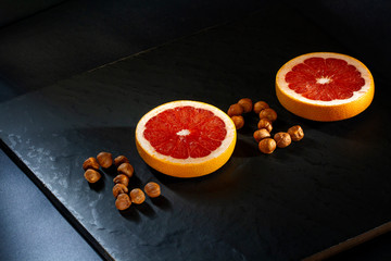 Healthy holidays food and diet. New year's 2020 decisions about a healthy lifestyle.