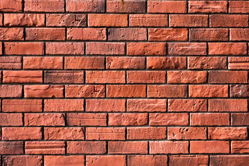 Rustic Charm: Red Brick Wall as a Textured Background