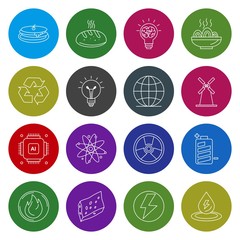 Set of Universal Pixel Perfect Icons