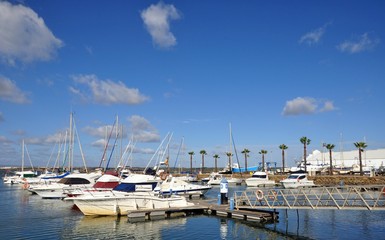 Fototapeta premium Isla Cristina Algarve-Spanische Küste