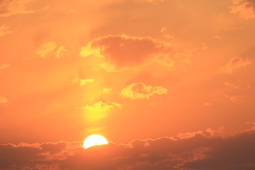 西伊豆 沢田公園からの夕陽