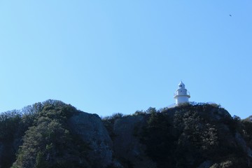 南伊豆　石廊崎遊覧船からの景色