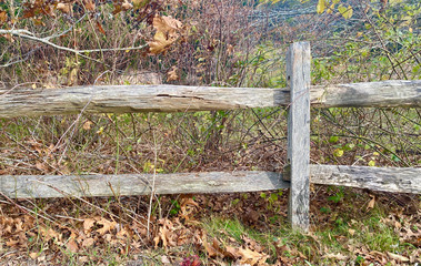 Fototapeta premium New England Split Rail Fence
