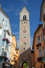 City of Sterzing Italy. South Tirol. Zwölferturm © A