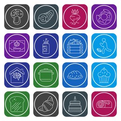 Set of Universal Pixel Perfect Icons