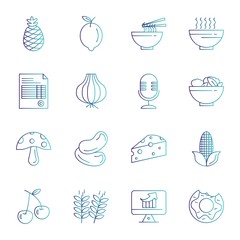 Set of 16 Universal Pixel Perfect Icons