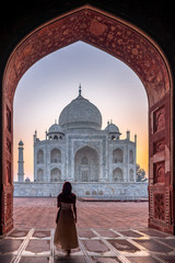 Stepping into a world wonder, Taj Mahal India