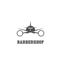 Barbershop logo isolated vector image