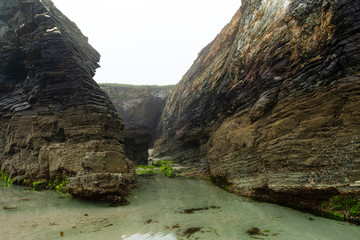 Cliffs in Spain