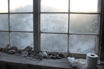 Cape Cod Dune Shack Window