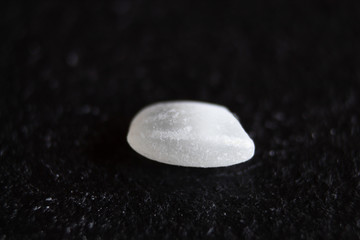 Macro of rice grains