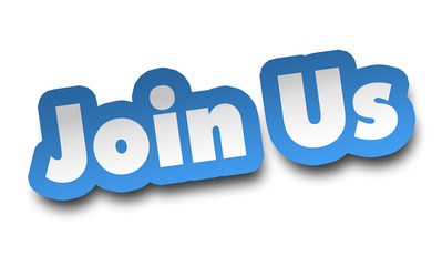 join us concept 3d illustration isolated