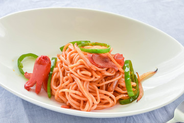 ナポリタンスパゲティ