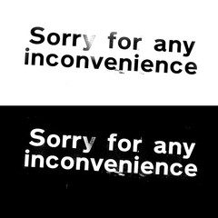 sorry for any 