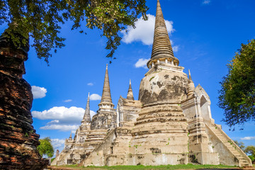 Fototapeta premium Wat Phra Si Sanphet temple, Ayutthaya, Thailand