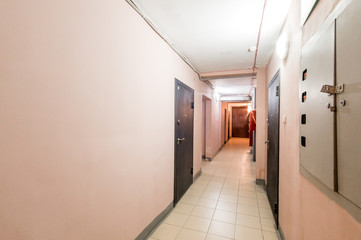Russia, Moscow- June 26, 2019: interior public place, staircase