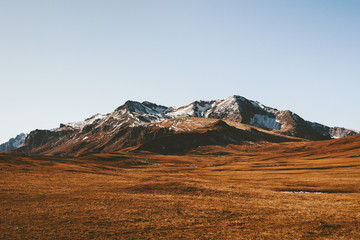 Mountains landscape autumn season scenery mountainscape