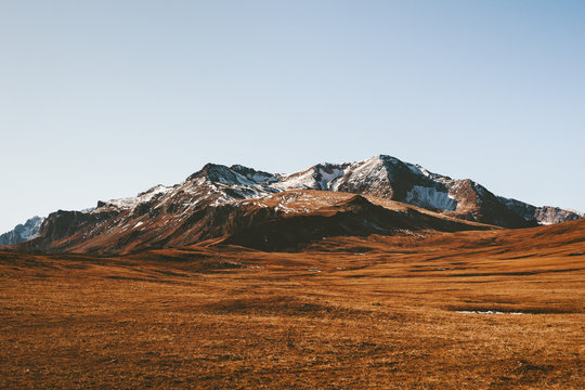 Mountains landscape autumn season scenery mountainscape