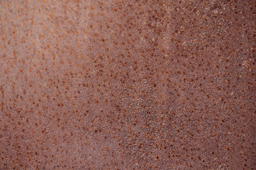 texture of iron with rust close up